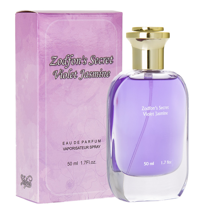 ادو پرفیوم زنانه زدفون مدل Violet Jasmine با رایحه خنک حجم 50 میلی لیتر