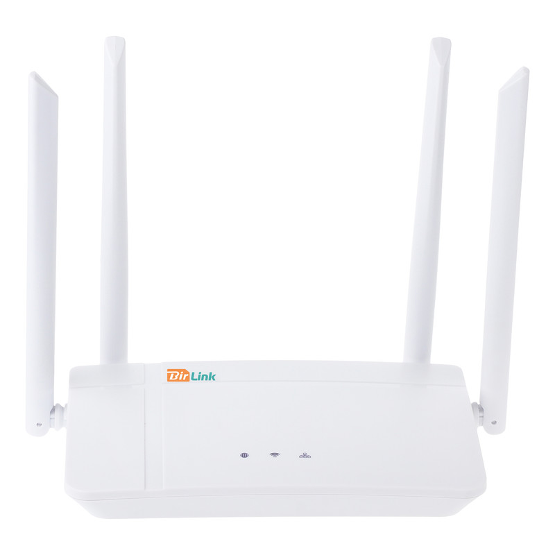 مودم روتر سیم‌کارتی بی‌سیم 4G LTE بیرلینک مدل WL422 با فناوری Wi-Fi 6، سرعت دانلود 150Mbps، پورت LAN و USB Type-C، 4 آنتن 5dBi، پشتیبانی از SMS و قفل باند