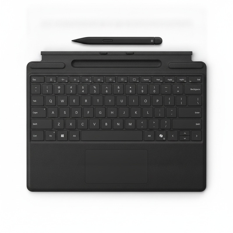 کیبورد تبلت مایکروسافت مدل Surface Pro Copilot Keyboard with Slim Pen 2 مناسب برای تبلت مایکروسافت سرفیس Pro 8/Pro 9/Pro 10/Pro 11 به همراه قلم اسلیم 2