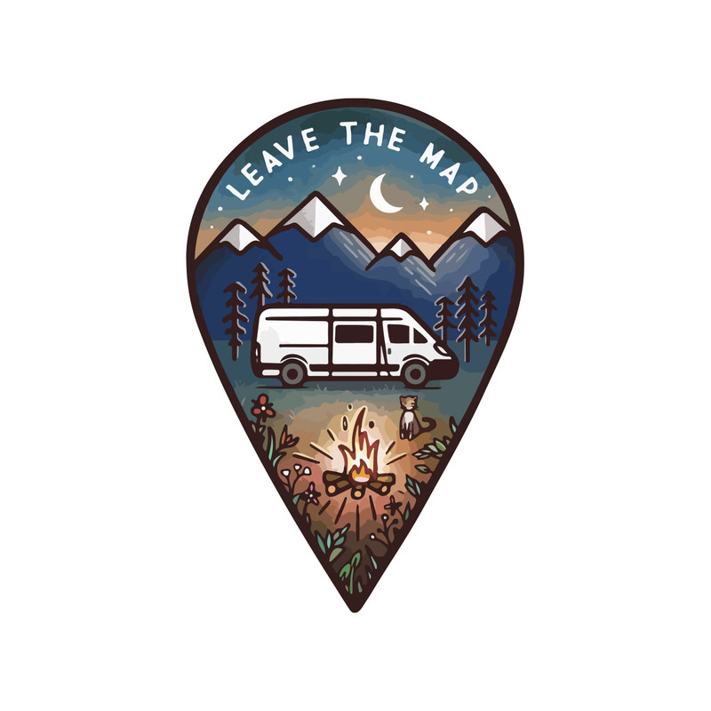 برچسب لپ تاپ پویا مارکت طرح کمپ کد 1528
