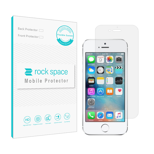 محافظ صفحه نمایش ھیدروژل راک اسپیس کد HGL مناسب برای گوشی موبایل اپل iPhone 5