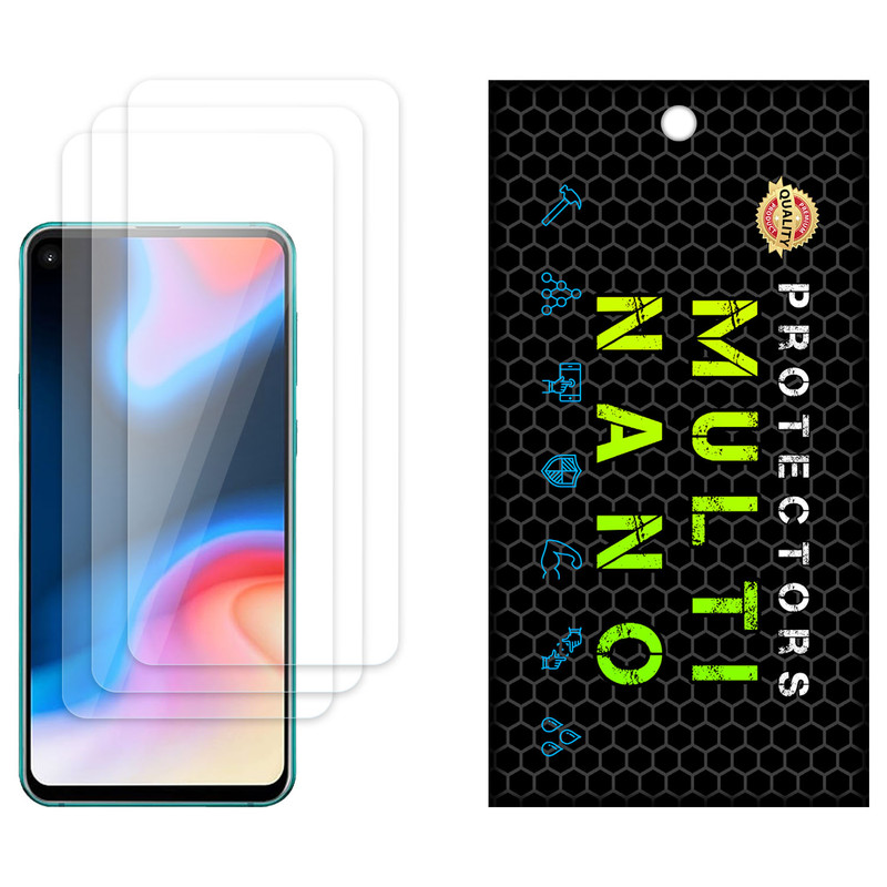 محافظ صفحه نمایش مولتی نانو مدل X-S3N مناسب برای گوشی موبایل سامسونگ Galaxy A8S بسته سه عددی