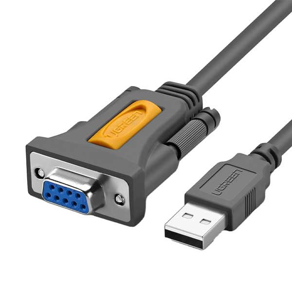 کابل تبدیل USB 2.0 A به DB9 RS-232 یوگرین مدل 20201 طول 1.5 متر