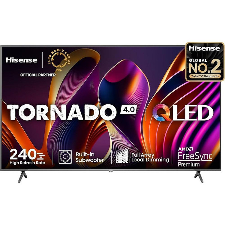 تلویزیون 55 اینچ کیو ال ای دی هوشمند هایسنس مدل QA55Q7FSHICHD