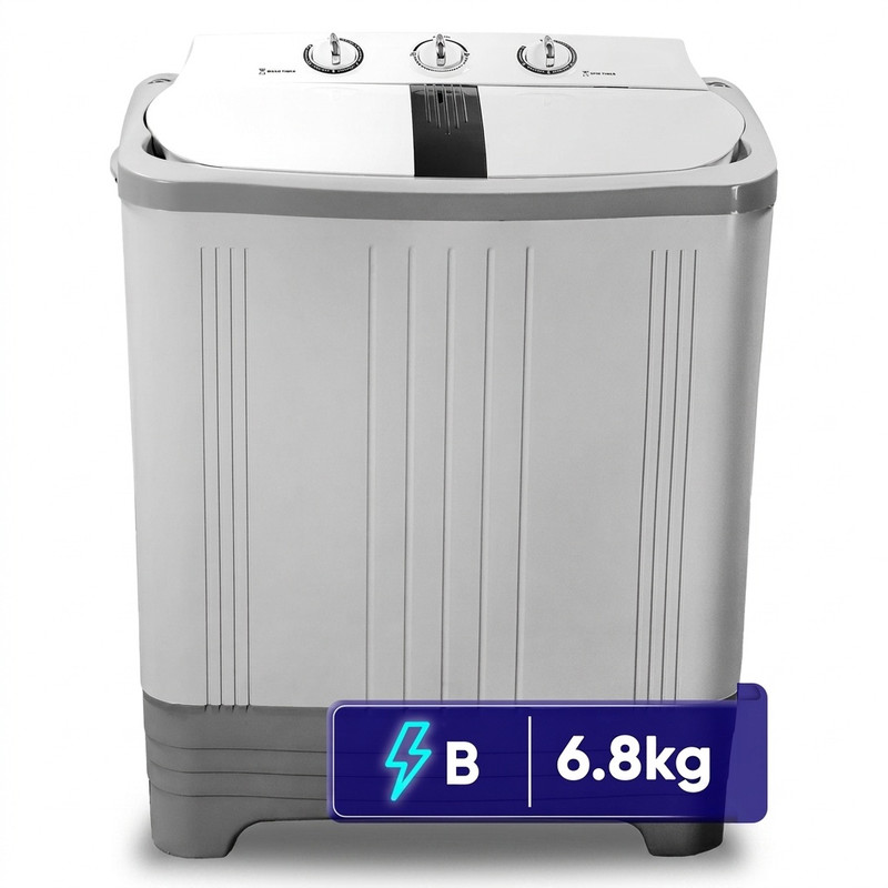 ماشین لباسشویی 6.8 کیلوگرم نیمه‌اتوماتیک فریدولین مدل SWT68 6.8Kg