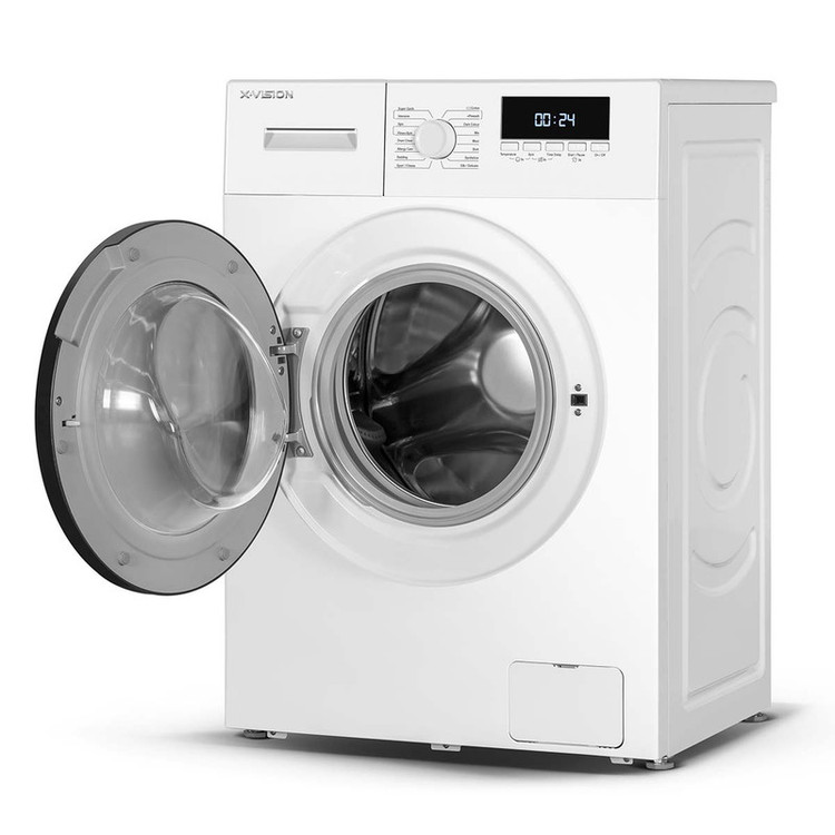 ماشین لباسشویی 6 کیلوگرم اتوماتیک ایکس ویژن مدل TE62-AW/AS
