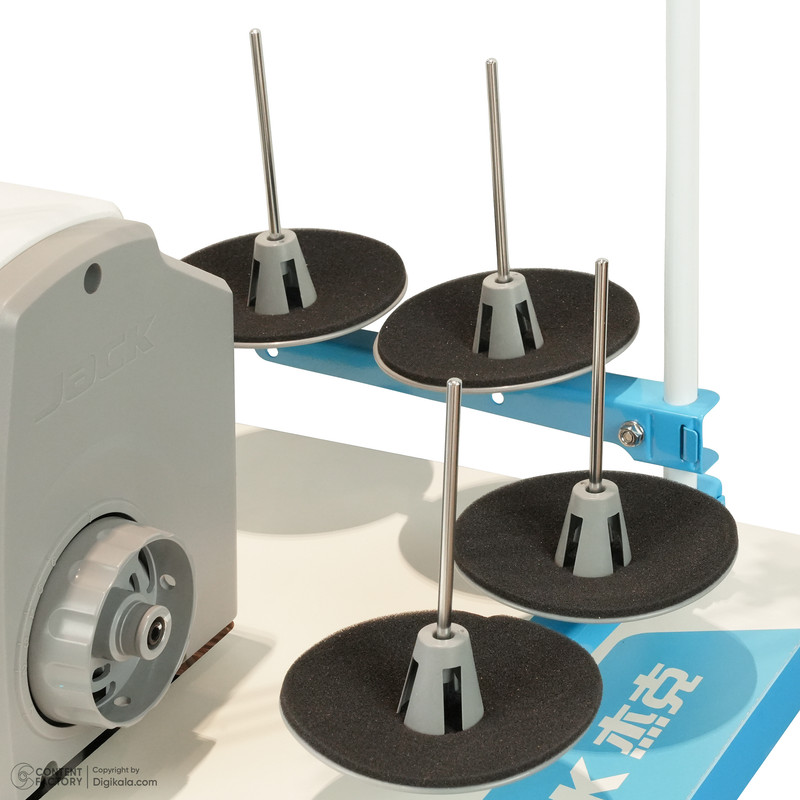 چرخ خیاطی صنعتی سر دوز جک مدل E4_4 به همراه میز و پایه