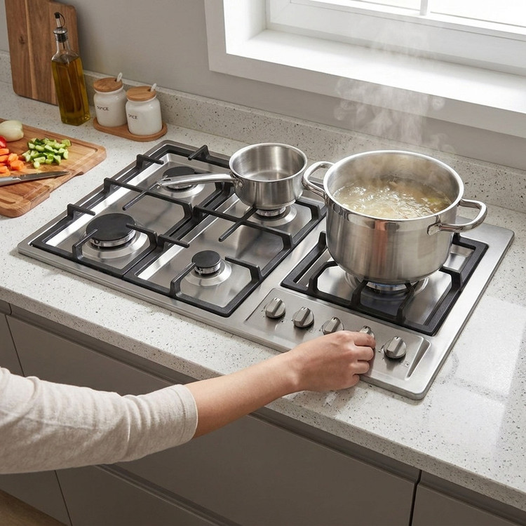 اجاق گاز صفحه ای اخوان مدل GI-135-S
