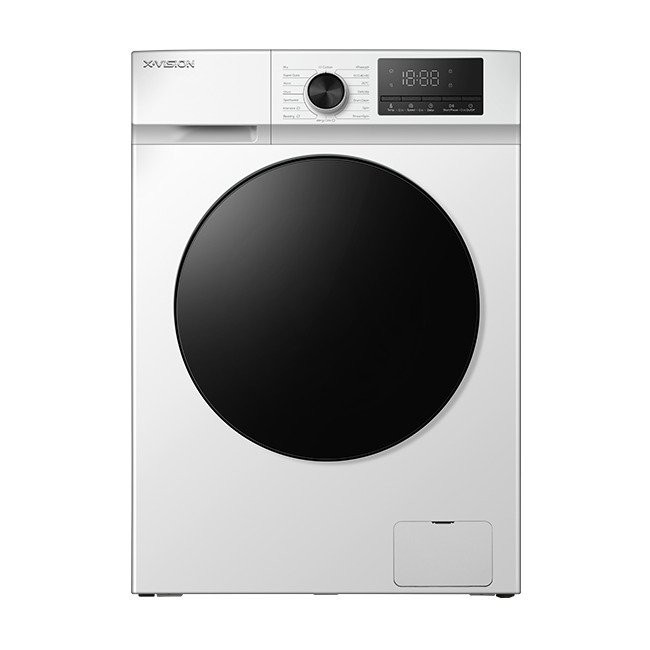 ماشین لباسشویی 8 کیلوگرم اتوماتیک ایکس ویژن مدل TF84-AWBL/ASBL