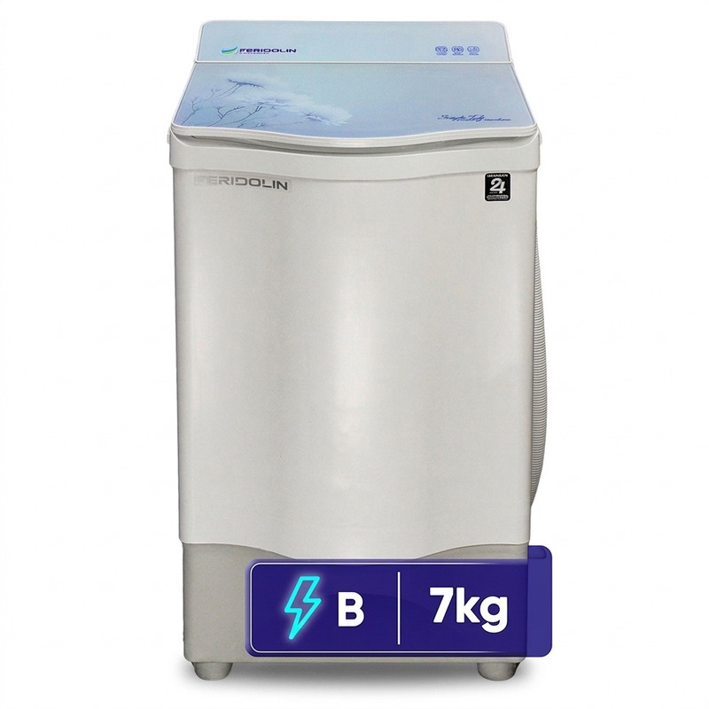ماشین لباسشویی سطلی 7 نیمه‌اتوماتیک فریدولین مدل SW70-G