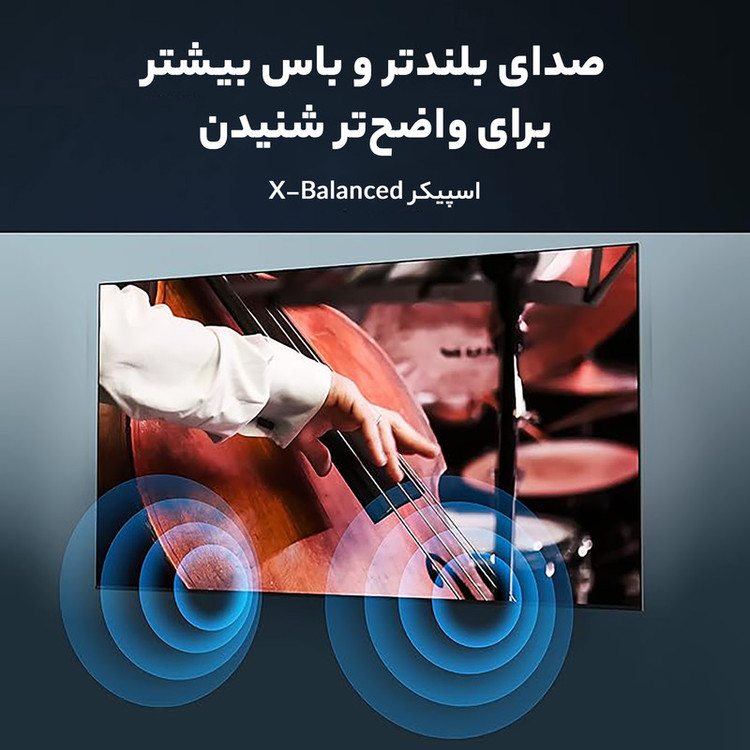 تلویزیون 55 اینچ ال ای دی هوشمند سونی مدل KD-55X80L