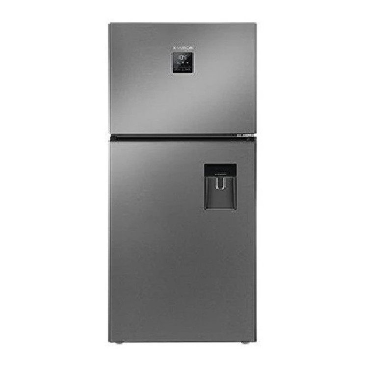 یخچال فریزر 26 فوت ایکس ویژن مدل TT582-AWD/AS ، دارای آبسردکن و یخساز نیمه اتوماتیک، با ارتفاع 185، پهنای 66 و عمق 84 سانتی متر، میزان مصرف انرژی A+، دارای 4 طبقه در یخچال و 2 طبقه در فریزر