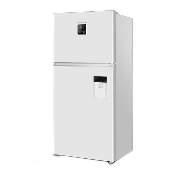 یخچال فریزر 26 فوت ایکس ویژن مدل TT582-AWD/AS ، دارای آبسردکن و یخساز نیمه اتوماتیک، با ارتفاع 185، پهنای 66 و عمق 84 سانتی متر، میزان مصرف انرژی A+، دارای 4 طبقه در یخچال و 2 طبقه در فریزر