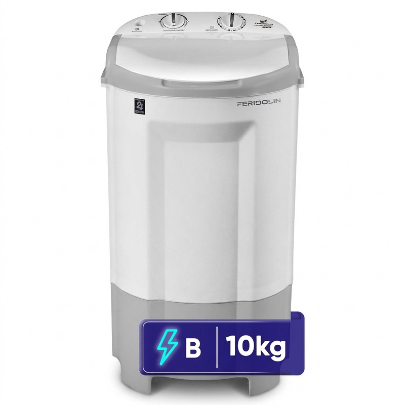 ماشین لباسشویی 10 کیلوگرم نیمه‌اتوماتیک فریدولین مدل SW100 New Version