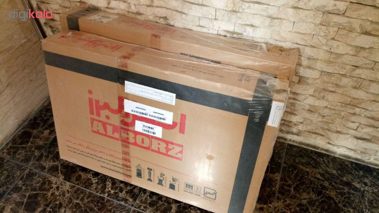 اجاق گاز صفحهای پنج شعله استیل البرز مدل G-5910W