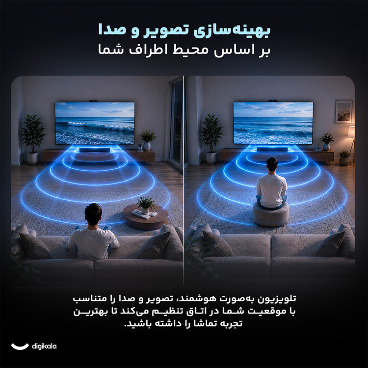 تلویزیون 75 اینچ ال ای دی هوشمند سونی مدل KD-75X85L
