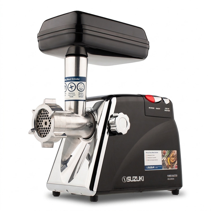چرخ گوشت 400 وات سوزوکی مدل PM-I2600A