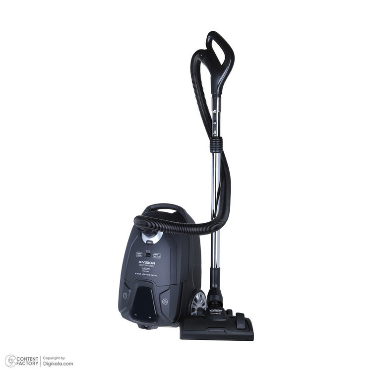 جاروبرقی 1600 وات ایکس ویژن مدل VC-5055 به همراه اتو مسافرتی 1000 وات ایکس ویژن مدل SW-602