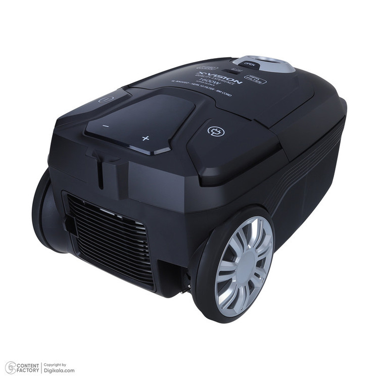 جاروبرقی 1600 وات ایکس ویژن مدل VC-5055 به همراه اتو مسافرتی 1000 وات ایکس ویژن مدل SW-602