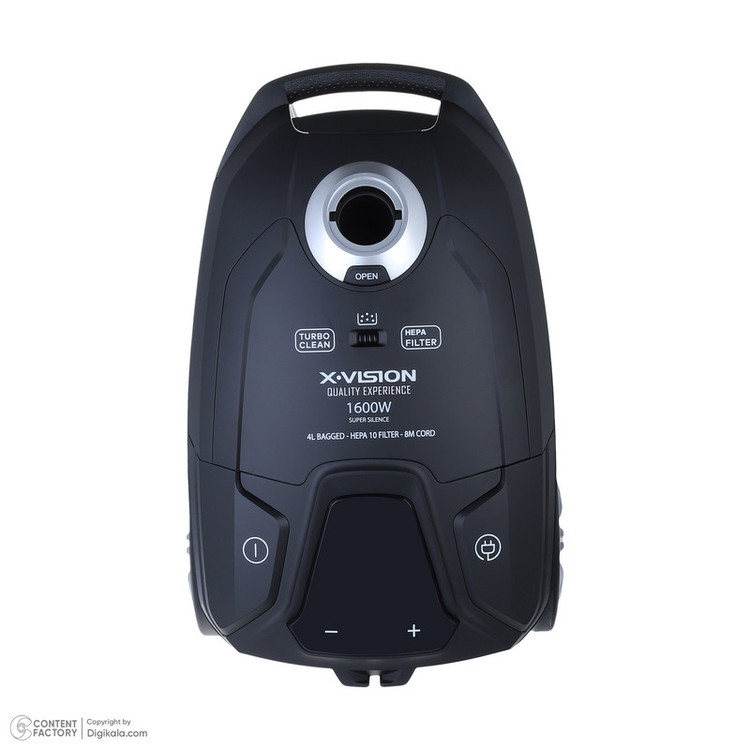 جاروبرقی 1600 وات ایکس ویژن مدل VC-5055 به همراه اتو مسافرتی 1000 وات ایکس ویژن مدل SW-602