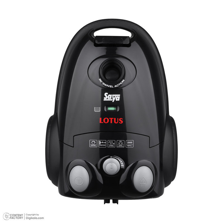 جاروبرقی 2000 وات سایا مدل Lotus-LVC