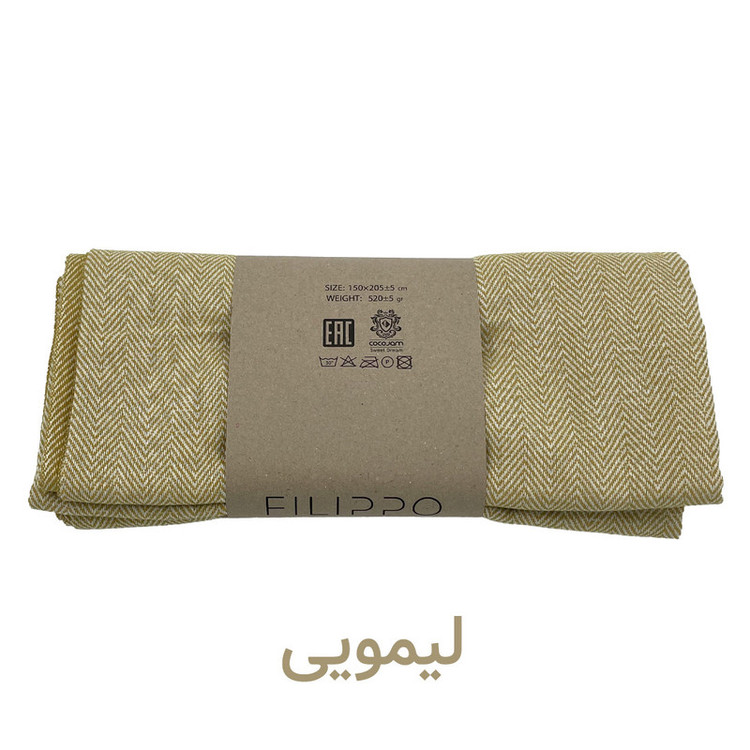 شال مبل و تخت کوکو جم مدل فلیپو پلاس سایز 190x150 سانتیمتر