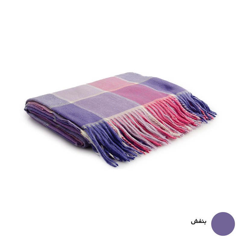 پتو مسافرتی 1 نفره سیمین پتو مدل هلیا سایز 220x150x0.2 سانتیمتر