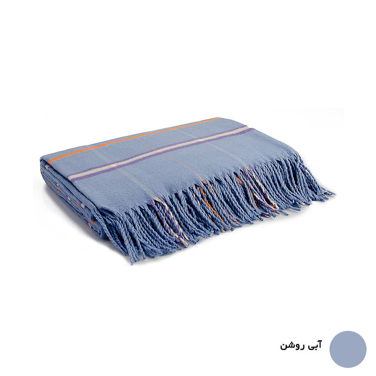پتو مسافرتی 1 نفره سیمین پتو مدل هلیا سایز 220x150x0.2 سانتیمتر