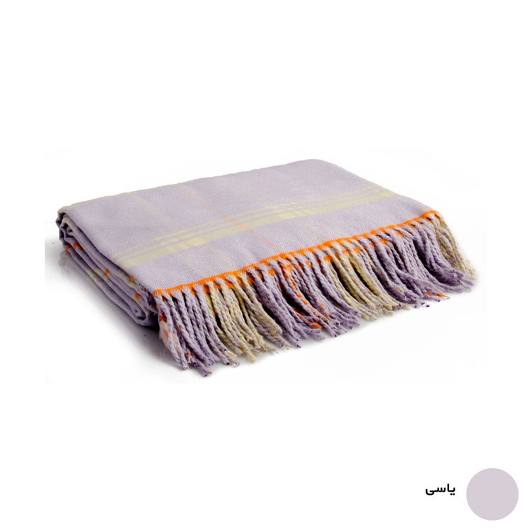 پتو مسافرتی 1 نفره سیمین پتو مدل هلیا سایز 220x150x0.2 سانتیمتر