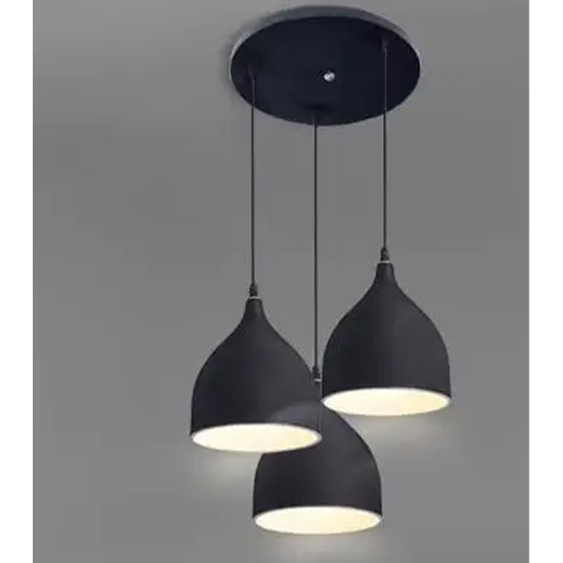 لوستر رایکا 3 شعله مدل شیپوری کوتاه کد ROS760