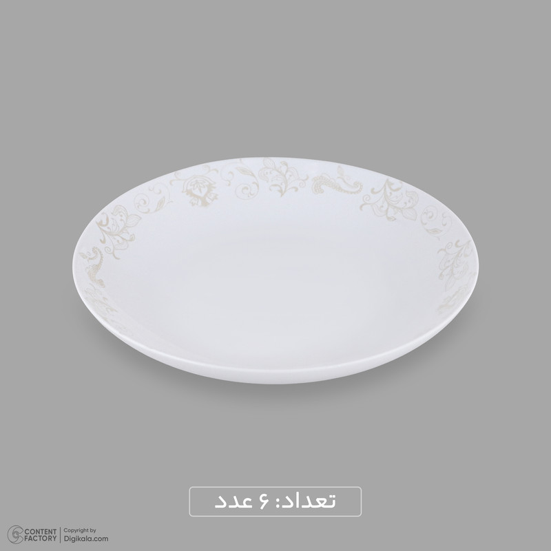 سرویس غذاخوری اوپال 26 پارچه 6 نفره دینو مدل ورژن 2 کد 26012
