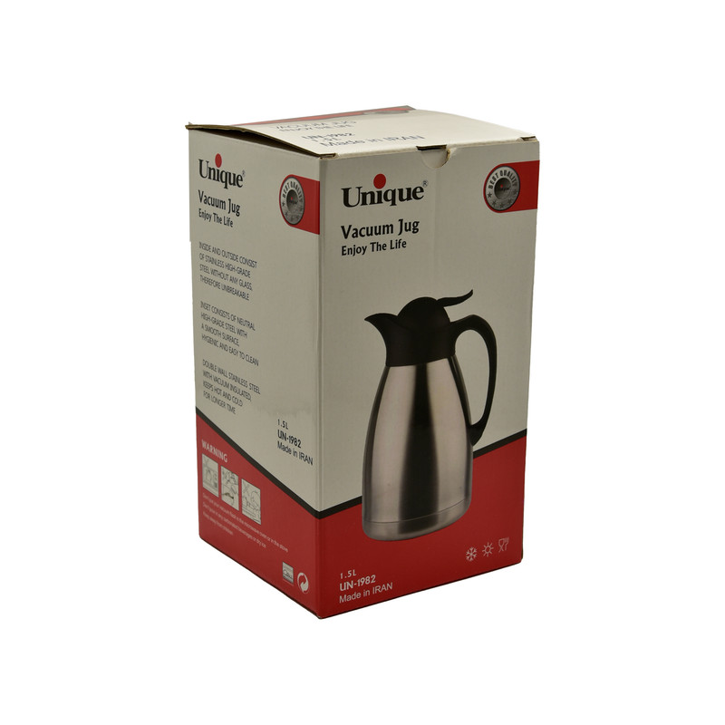 فلاسک یونیک مدل کلاغی کد 1982 گنجایش 1.5 لیتر