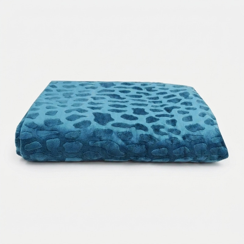پتو مسافرتی شایسته مدل فایپکو اسکارلت مخمل سنگی سایز 155x205 سانتی متر