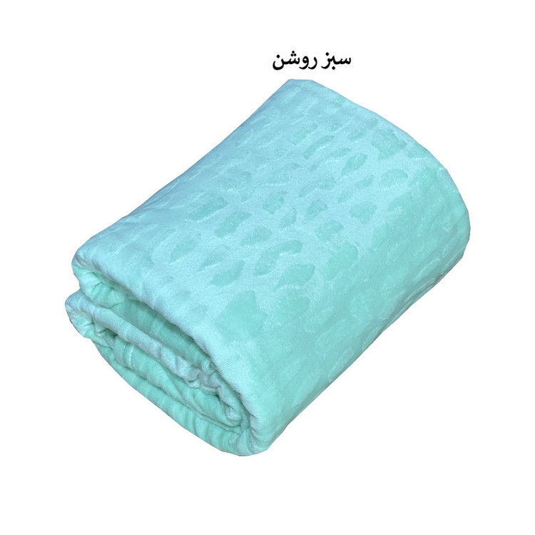پتو مسافرتی شایسته مدل فایپکو اسکارلت مخمل سنگی سایز 155x205 سانتی متر