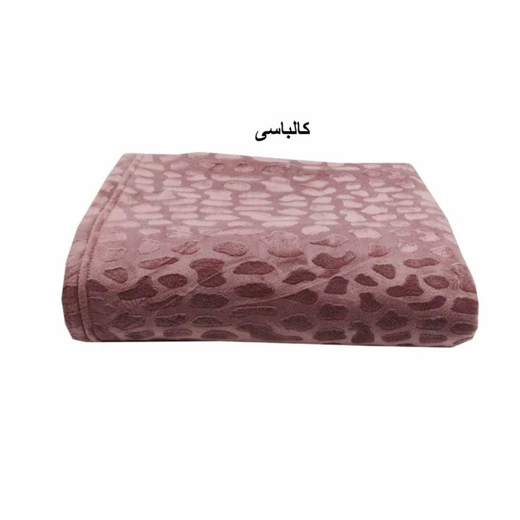 پتو مسافرتی شایسته مدل فایپکو اسکارلت مخمل سنگی سایز 155x205 سانتی متر