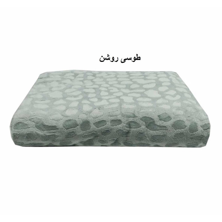 پتو مسافرتی شایسته مدل فایپکو اسکارلت مخمل سنگی سایز 155x205 سانتی متر