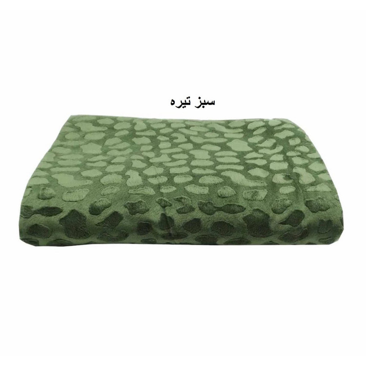 پتو مسافرتی شایسته مدل فایپکو اسکارلت مخمل سنگی سایز 155x205 سانتی متر