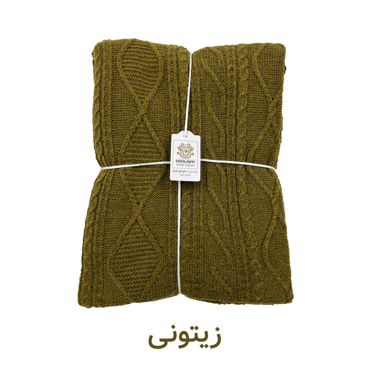 شال مبل و تخت کوکو جم مدل دیانا پلاس سایز 170x140 سانتیمتر