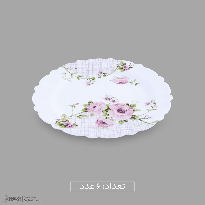 سرویس غذاخوری اوپال 18 پارچه 6 نفره آیروپال مدل سارا