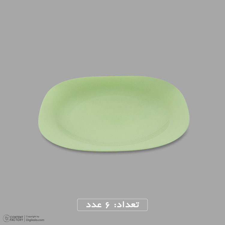 سرویس غذاخوری اوپال 26 پارچه 6 نفره گلدن اوپال مدل Carine