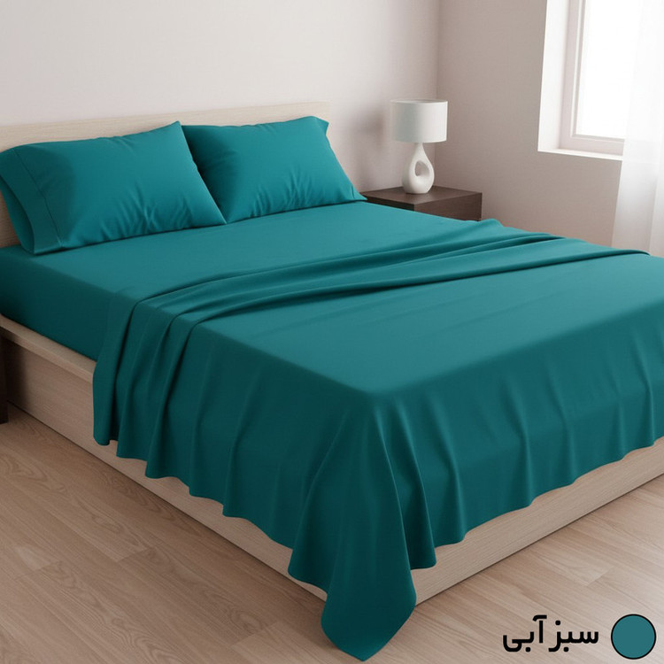 سرویس ملحفه 2 نفره 4 تکه مانیکاهوم مدل simple plus