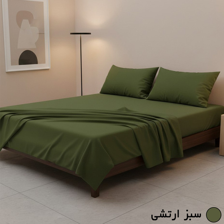سرویس ملحفه 2 نفره 4 تکه مانیکاهوم مدل simple plus