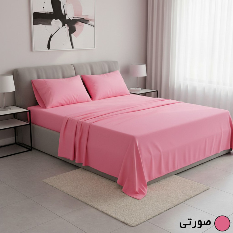 سرویس ملحفه 2 نفره 4 تکه مانیکاهوم مدل simple plus