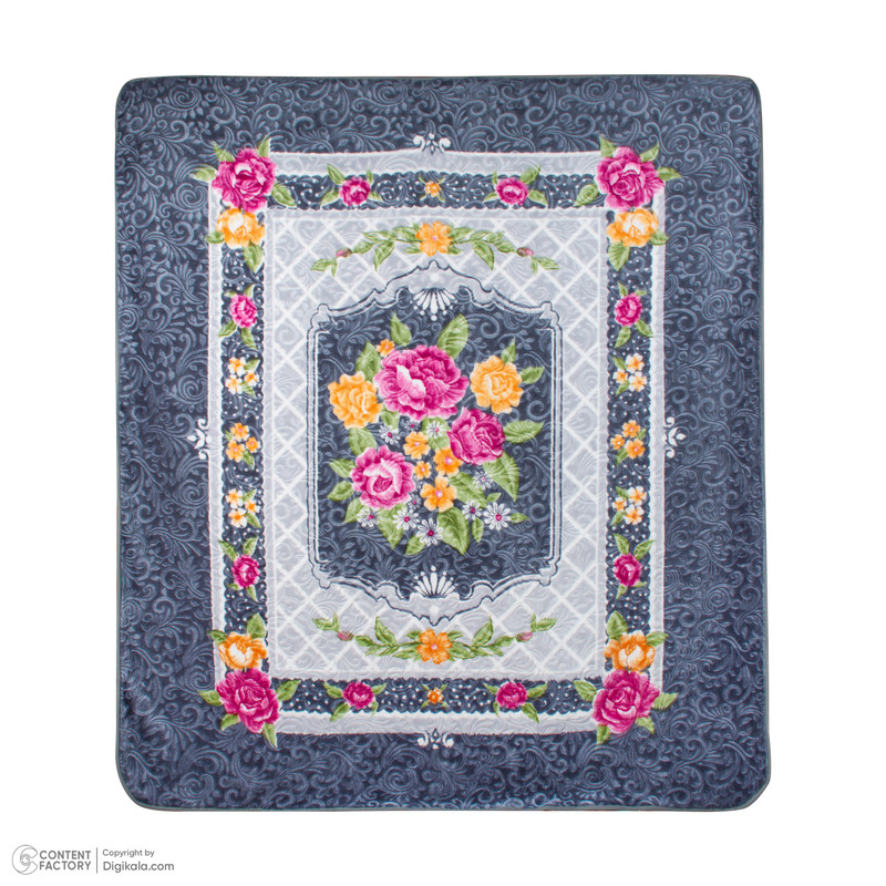 پتو 1 نفره گلبافت مدل برتر کد 129/27 سایز 160x220 سانتیمتر