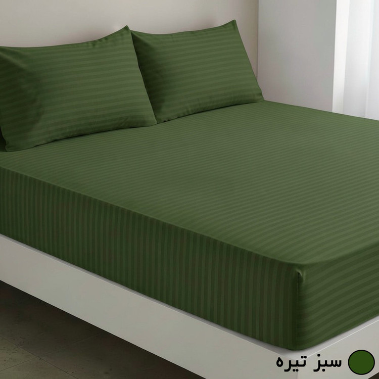 سرویس ملحفه 2 نفره 3 تکه مانیکاهوم مدل هتلی PARALLEL PLUS