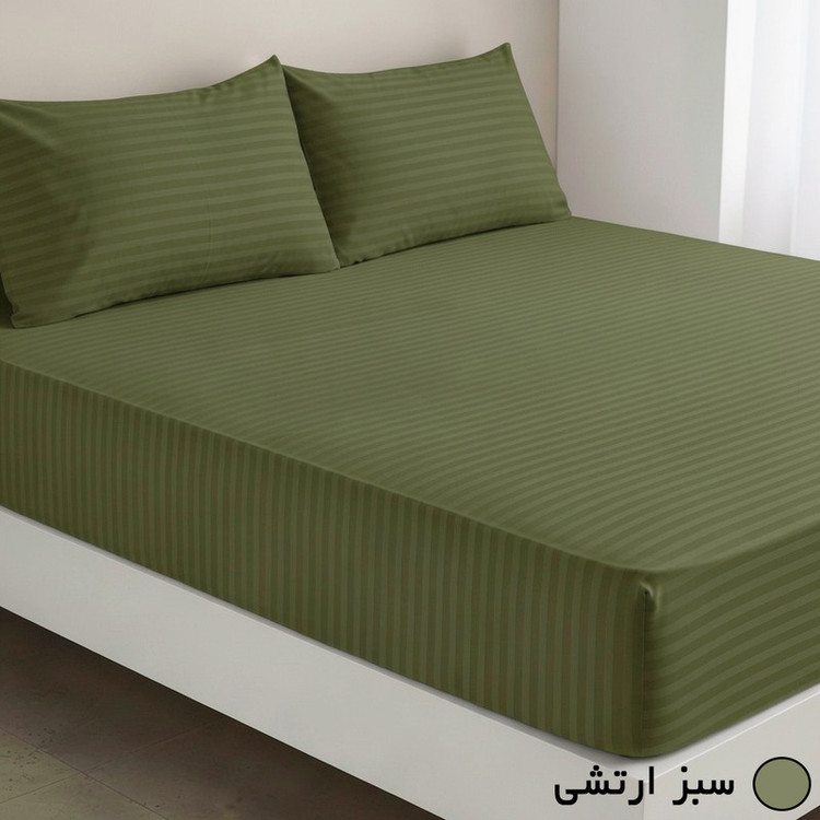 سرویس ملحفه 2 نفره 3 تکه مانیکاهوم مدل هتلی PARALLEL PLUS