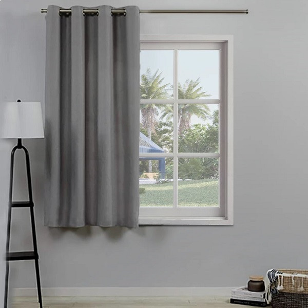 پرده نوین پرده خورشید مدل کتان کد GB311 سایز 180x140 سانتی‌متر