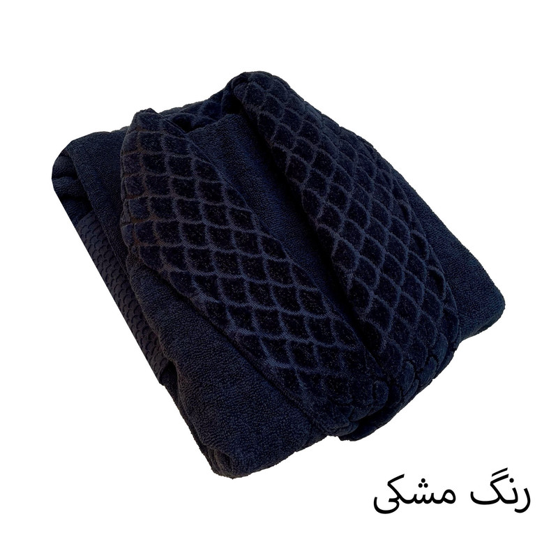 حوله پالتویی هنرمند مدل آجری سایز ۱۲۵