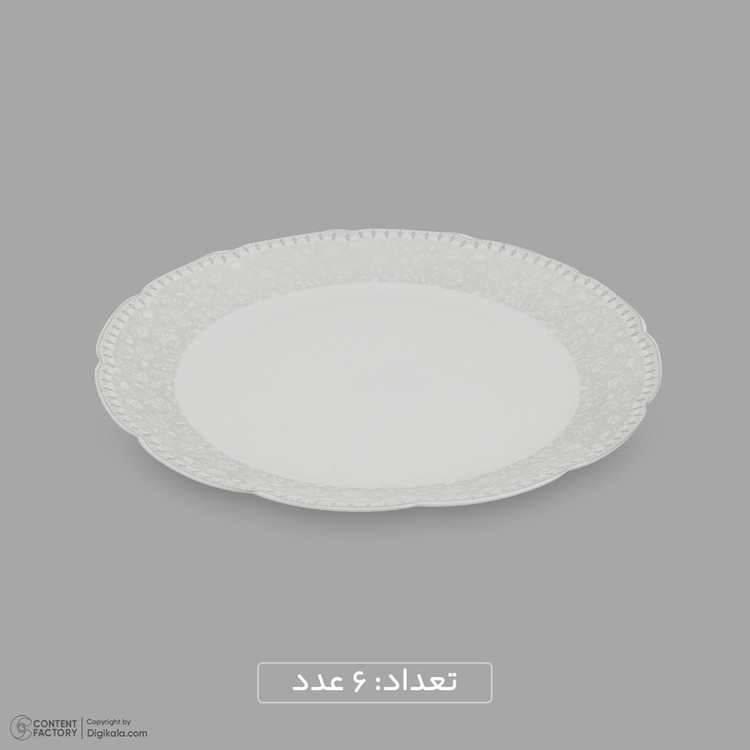 سرویس غذاخوری اوپال 26 پارچه 6 نفره دینو مدل نیلوفری 703