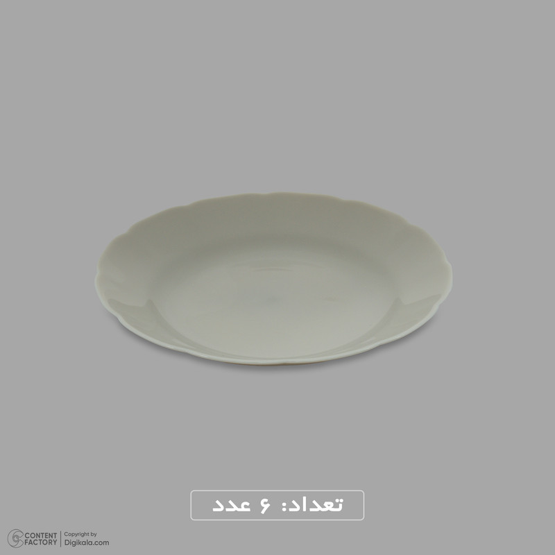 سرویس غذاخوری اوپال 26 پارچه 6 نفره گلدن اوپال مدل Olive Florina